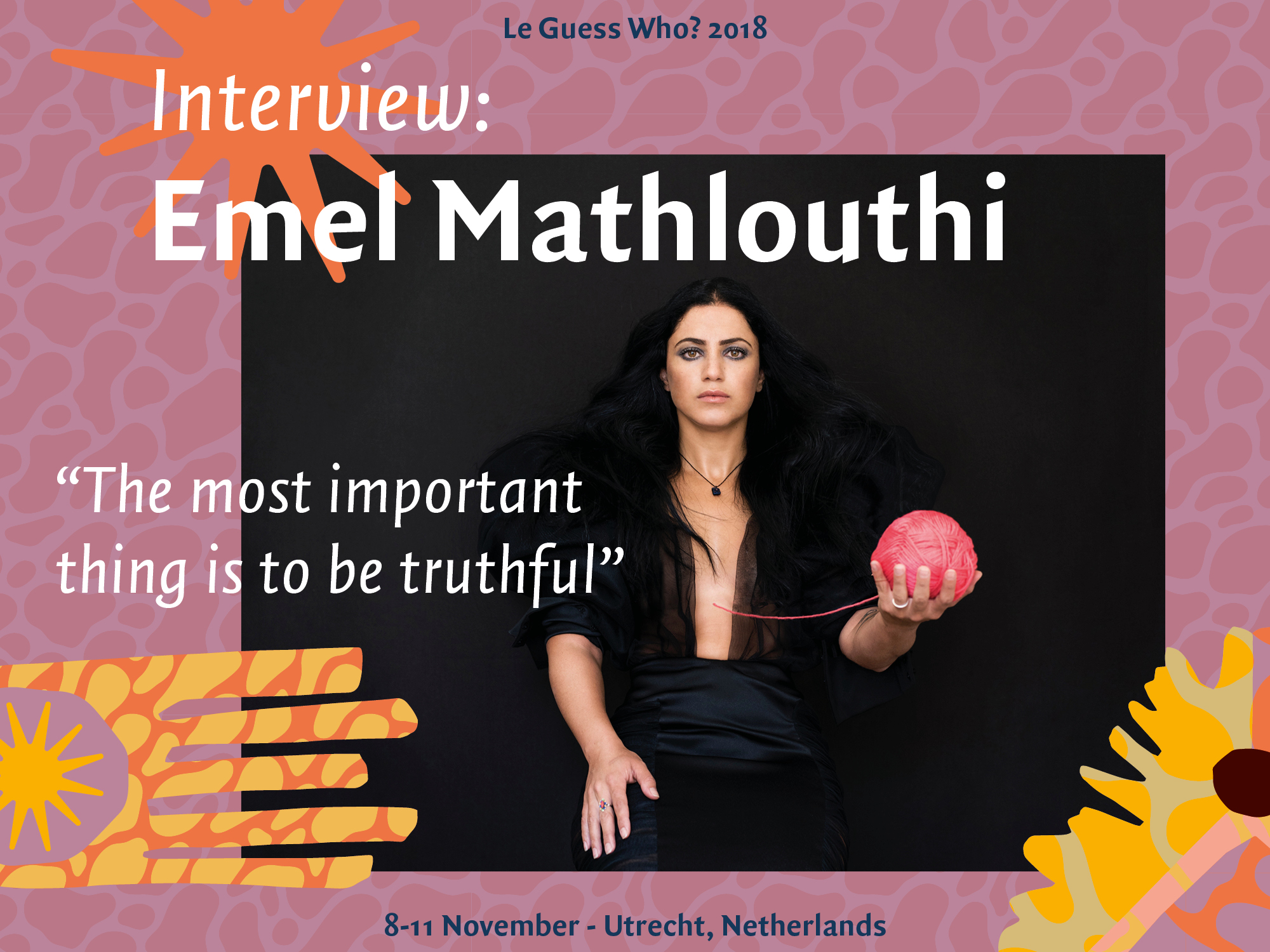 Interview: Emel Mathlouthi: "The most important thing is to be truthful"